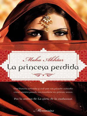 cover image of La princesa perdida